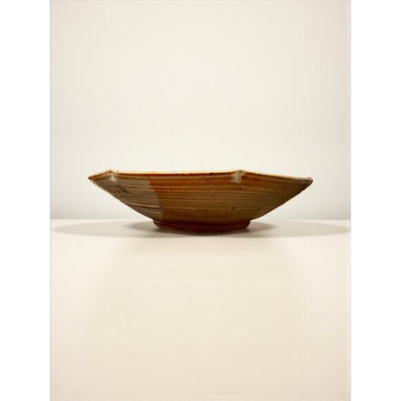 Signed North Carolina Studio Pottery Centerpiece Bowl-16''-Coastal Glaze-Large - Picture 2 of 8